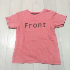 120cm BeBe べべ 濃いピンク Tシャツ 半袖 厚め