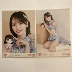 ＝LOVE イコラブ 生写真 ぬいぐるみマスコット 野口衣織 セミコンプ