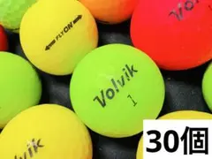 ボルビック Volvik FLY ON 30個　　マットカラー混合のサムネイル