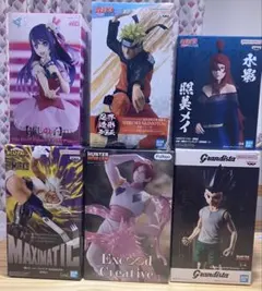 新品未開封】プライズフィギュア 6体 まとめ売り - メルカリ