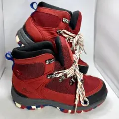 コロンビア 防水 登山ブーツ 19cm キッズ 美品 赤のサムネイル