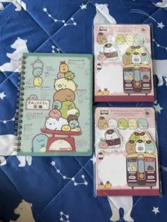 すみっコぐらし✖️阪急 コラボ すみっコぐらし A5ノートと付箋2セット