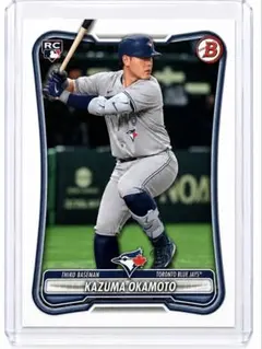 岡本和真 RC 赤レデ Topps Bowman 2026 - メルカリ