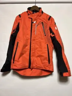 クシタニ プロテクター付きジャケット ダウンジャケットL 黒/赤 防風