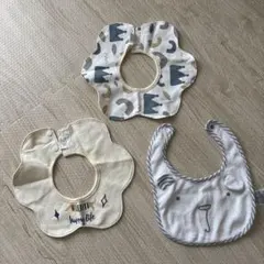 スタイ・よだれかけ3点セット