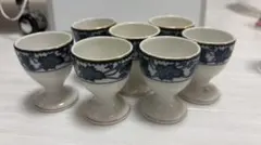 DOUBLE PHOENIX エッグスタンド 食前酒用グラス 7個セットのサムネイル