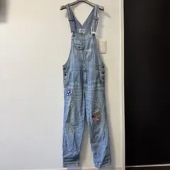 candy stripperデニムオーバーオール リメイクのサムネイル