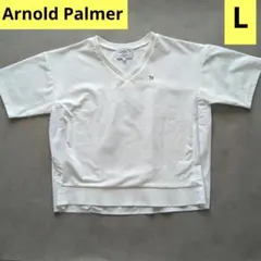 Arnold Palmer バックデザインVネックTシャツ 半袖 カットソー Lのサムネイル