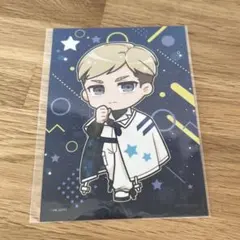 まるくじ　進撃の巨人　スペースStyle　エルヴィン　特典ブロマイド