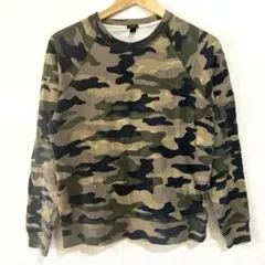 J.CREW ジェイクルー カモフラージュ ラグランスウェット レディースXSのサムネイル