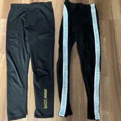 ☆ジェニィ　スパッツ　140 150 2枚セット　黒