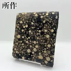 希少 銀座限定 所作 ゴールドクォーツ レザー 折り財布 Quartz 本革のサムネイル