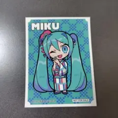 初音ミク　ステッカー　シール　アニメイト特典