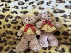 ダッフィー　シェリーメイ　ぬいぐるみバッチ