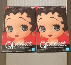 Qposket Betty Boop ベティ・ブープ フィギュア 2種セット - メルカリ