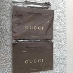 GUCCI　ショップ袋　4枚セット　紙袋　非売品 スモール2サイズ