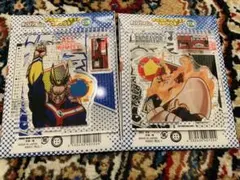 ヒロアカ展　限定アクリルスタンド　オールマイト　エンデヴァー