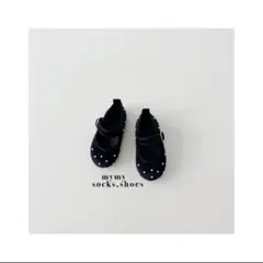 my shoes mymy ベルベット　パールシューズ
