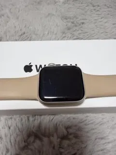 Apple WatchSE第二世代40mm スターライト