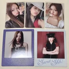 IVE ユジン トレカ SECRET 封入トレカ＋ポラ