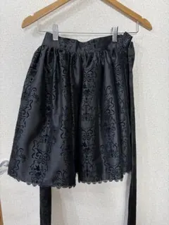 Metamorphose フロッキーシャンタンスカート 黒 メタモルフォーゼのサムネイル