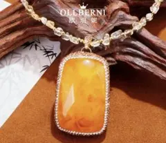 OLLBERNI ネックレス 大ぶりペンダント