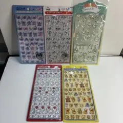 【正規品】サンリオ ミニ ボンボン ドロップ 3D シール セット まとめ売り