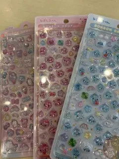 しずくちゃん ボンボンドロップシールmini うるおいちゃん　オリジナルボンドロ