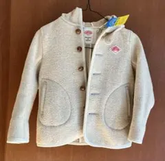 【撥水加工済】DANTON ダントン ウールモッサキッズコートL ベージュ日本製