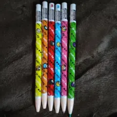 シャーペン型　色鉛筆6本