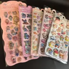 ご褒美シール ボンボンドロップシール風 ぷっくり 立体シール 3D 5点⑤