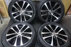 キレイ トヨタ 50 エスティマ 18×7J +51 バリ溝 225/50R18のサムネイル