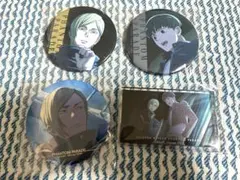 呪術廻戦 ファンパレくじ 缶バッジ アクリルブロック 七海 灰原