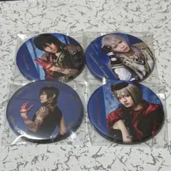 ミュージカル刀剣乱舞 パライソ 缶バッジ 鶴丸 大倶利伽羅 日向