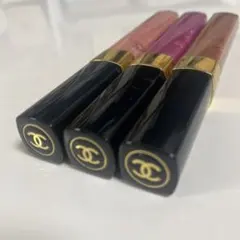中古品♡CHANELコスメリップグロス 3本セット♡シャネルのサムネイル