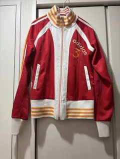 【美品】adidas ジャージ　トラックジャケット　ミニ丈