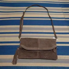 GENUINE LEATHER 2way ショルダー バッグ