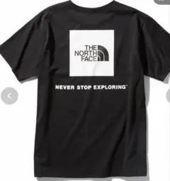 ノースフェイス⭐︎スクエアロゴバックプリントTシャツ　NT32038 未使用に近い