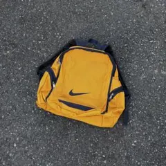 90s nike mustard backpack Y2K archive