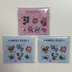 メゾピアノ エンジェルブルー オリジナルぷっくりシール 3枚セット