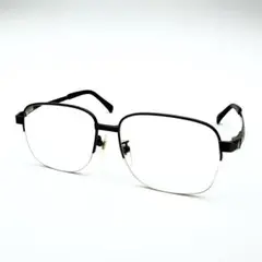 【良品】GRADO グラド　スクエア　ハーフリム　度入りメガネ　GR-7037