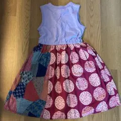 スヌーピー ノースリーブワンピース 100cm