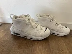NIKE AIR MORE UPTEMPO ホワイト ネイビー スニーカー