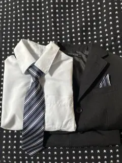 フォーマルスーツ 120cm ネクタイ付き セット