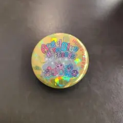 Angel Blue Happy Friends 缶バッジ