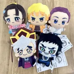 鬼滅の刃 ちびぐるみ コンプセット 童磨 獪岳 我妻善逸 恋雪 狛治