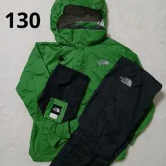 美品✨THE NORTH FACE レインスーツ 上下セット 130cm　収納袋