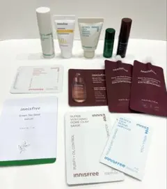 新品未使用！innisfreeイニスフリー試供品サンプルミニサイズ12点セット