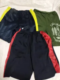 ハーフパンツ 3点まとめ売り　130cm 120cm