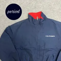 P1076 TOMMY HILFIGER 90s ナイロンジャケット　フリース